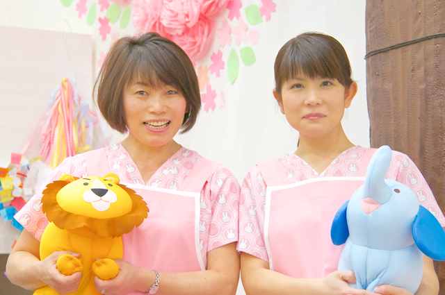 エムズ歯科コピオキッズクラブでは当院の保育士が色々と盛り上げてくれます
